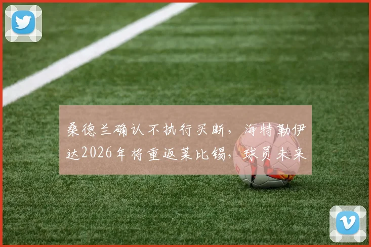 桑德兰确认不执行买断，海特勒伊达2026年将重返莱比锡，球员未来去向分析