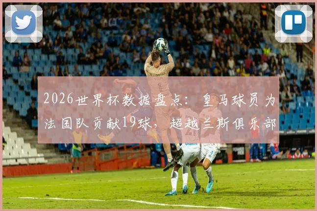 2026世界杯数据盘点：皇马球员为法国队贡献19球，超越兰斯俱乐部，巴黎圣日耳曼后第二
