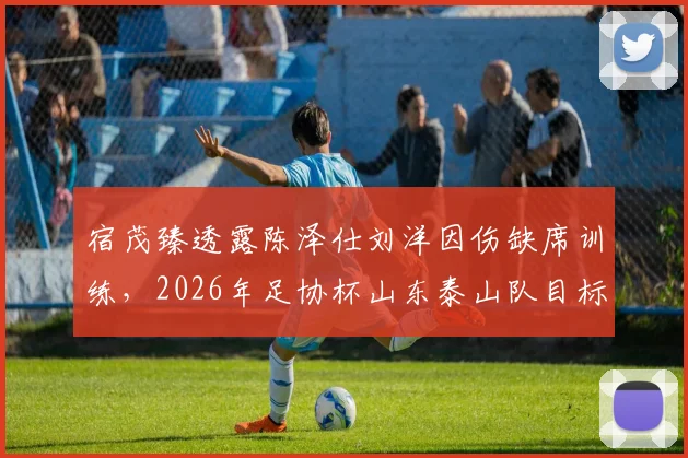 宿茂臻透露陈泽仕刘洋因伤缺席训练,2026年足协杯山东泰山队目标剑指决赛席位